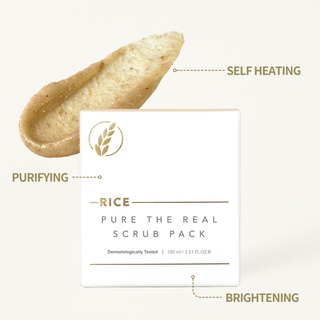 Rice Pure The Real Scrub Pack 100ml