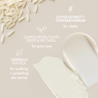 Rice Pure Gel and Cream Moisturiser 80ml