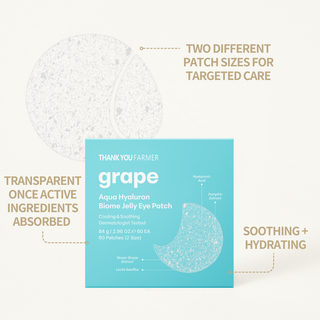 Grape Aqua Hyaluron Biome Jelly Eye Patch