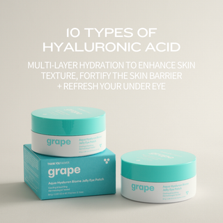 Grape Aqua Hyaluron Biome Jelly Eye Patch