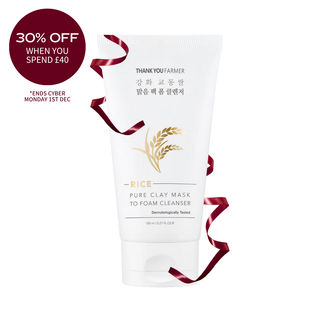 Rice Pure Clay Mask to Foam Cleanser 150ml