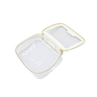 Luxury Cosmetics Small Bag - White