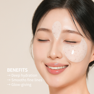 Rice Pure Jelly Hydrogel Brightening Eye Patches