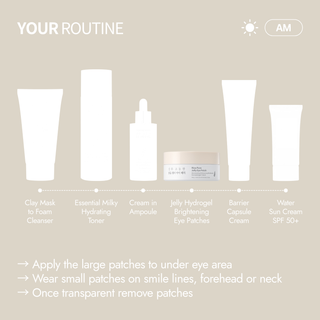 Rice Pure Jelly Hydrogel Brightening Eye Patches
