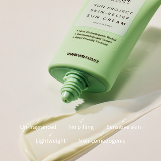 Sun Project Skin Relief Sun Cream SPF50+ PA++++ 50ml
