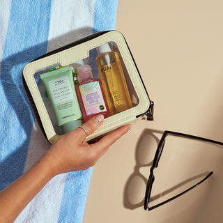 Luxury Cosmetics Small Bag - Cream