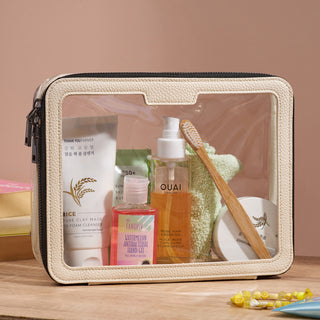 Luxury Cosmetics Small Bag - Cream